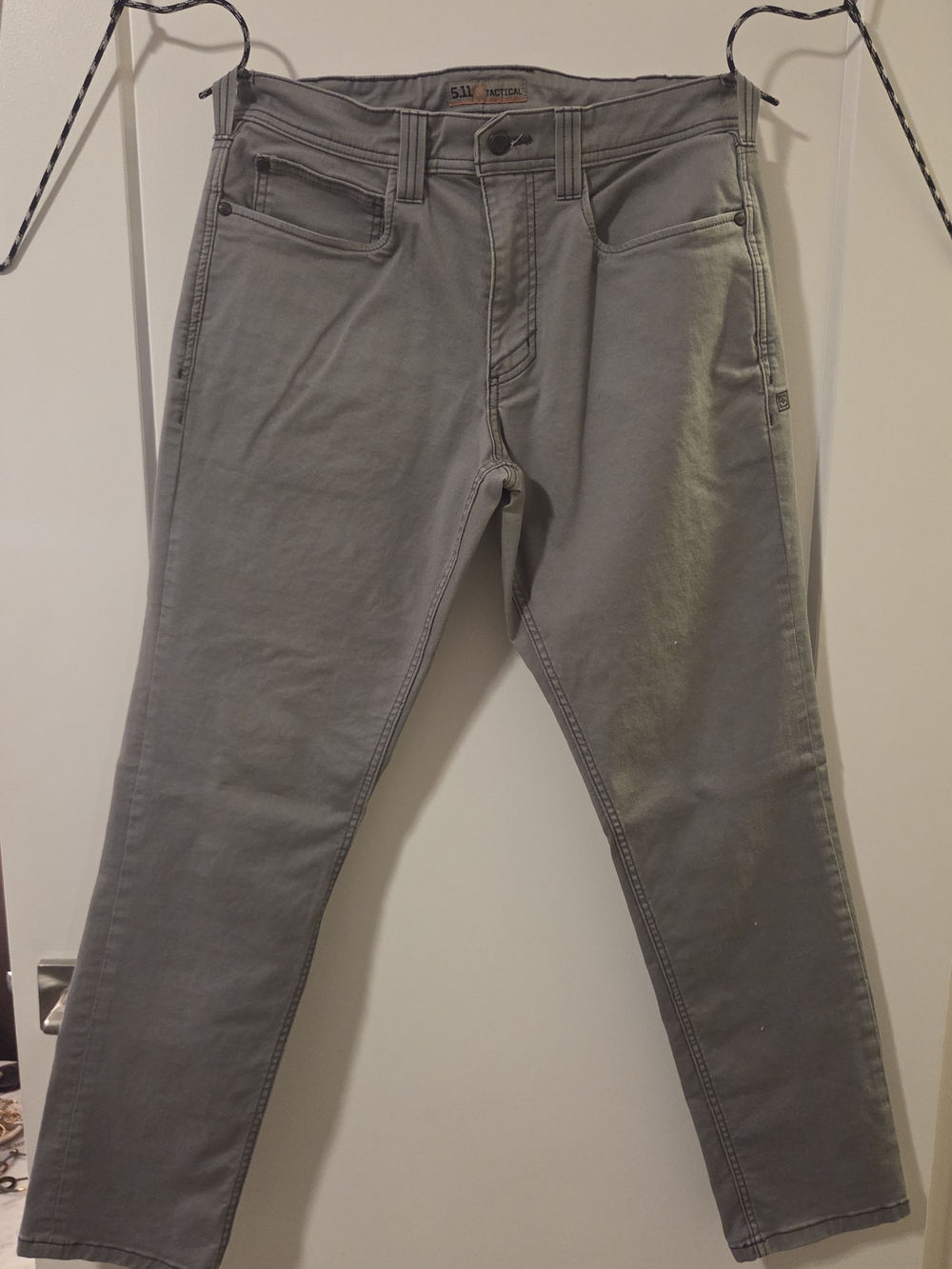 5.11 Tactical Men's Defender Flex Slim Grey Jeans